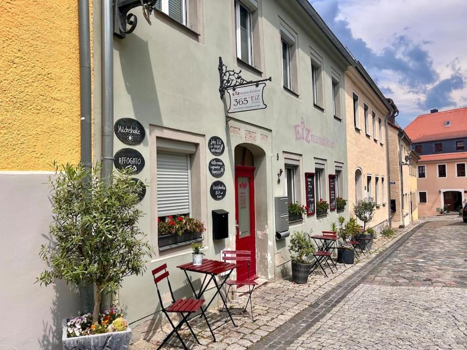 Alte Eizmanufaktur *2 Pers* Apartment Stolpen Luaran gambar